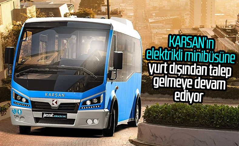 Karsan, BMW'nin taşıma şirketine elektrikli minibüs sattı