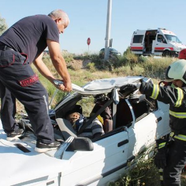 Aksaray'da kız isteme dönüşü kaza: 1 ölü, 4 yaralı