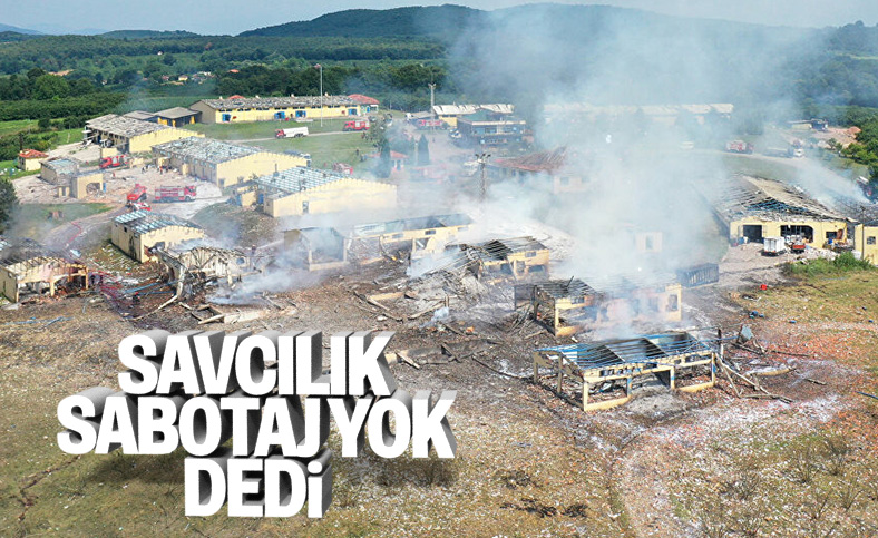 Hendek'teki patlamada sabotaj izine rastlanmadı