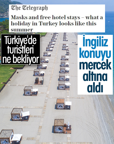 İngiliz basını, Türkiye'de tatili yazdı
