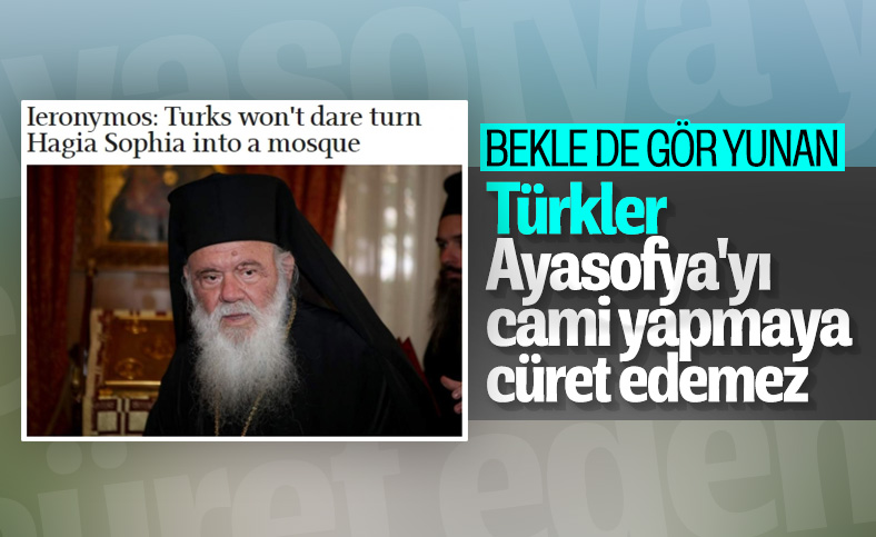 Yunanistan'ın Ayasofya tepkileri sürüyor