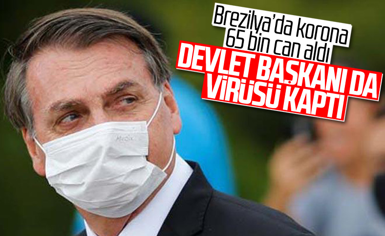 Brezilya Devlet Başkanı Bolsonaro koronavirüse yakalandı