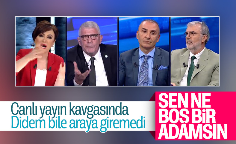 Dervişoğlu ile Tosun arasında canlı yayında sözlü kavga