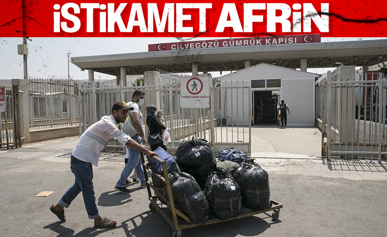 2020'de 4 bin 300 Suriyeli güvenli bölgelere döndü