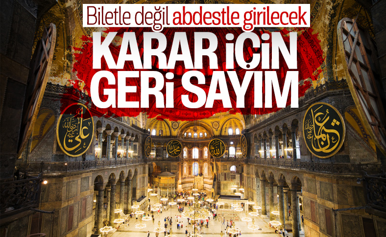 Danıştay'ın Ayasofya kararı bekleniyor