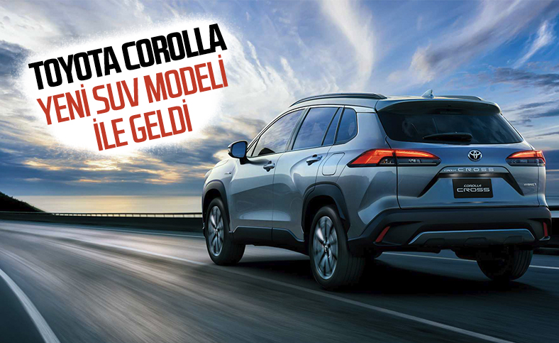 Toyota Corolla'nın SUV versiyonu Corolla Cross tanıtıldı