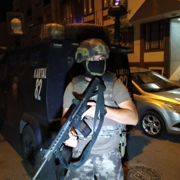 İstanbul’da terör operasyonu
