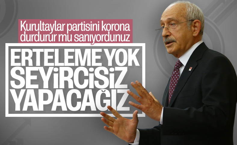 Kılıçdaroğlu'ndan kurultay kararı