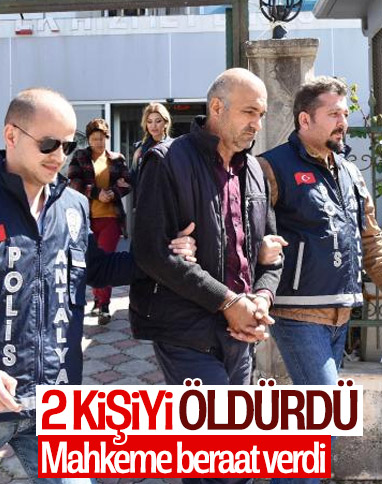 Antalya'da, 2 kez müebbetle yargılanan sanığa beraat