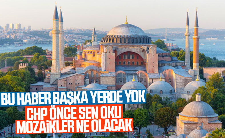 Ayasofya'da ilk namaz için hazırlıklar başladı