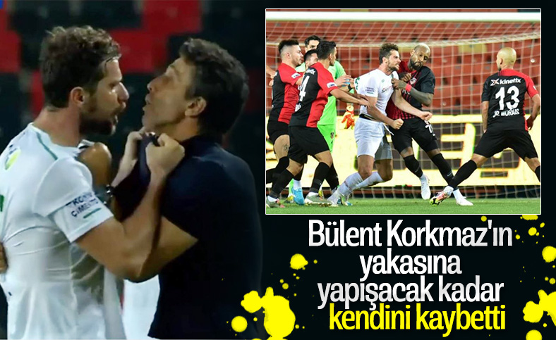 Uğur Demirok, Bülent Korkmaz'ın yakasından tuttu