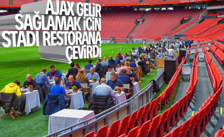 Ajax, Johan Cruyff Arena'yı restorana çevirdi
