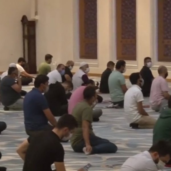 Çamlıca Camii’de Ayasofya için şükür namazı