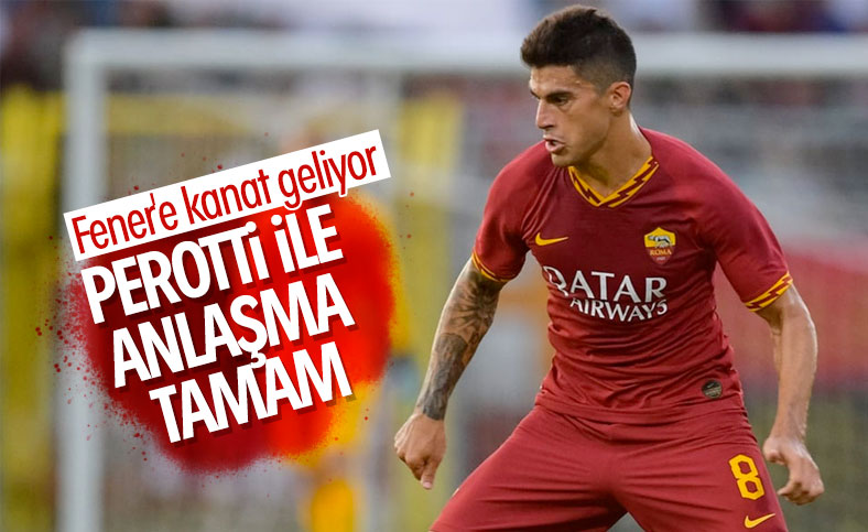 F.Bahçe, Perotti ile anlaştı
