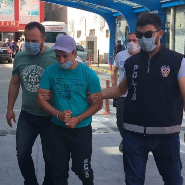 Konya'da 155 suç kaydı bulunan zanlı tutuklandı