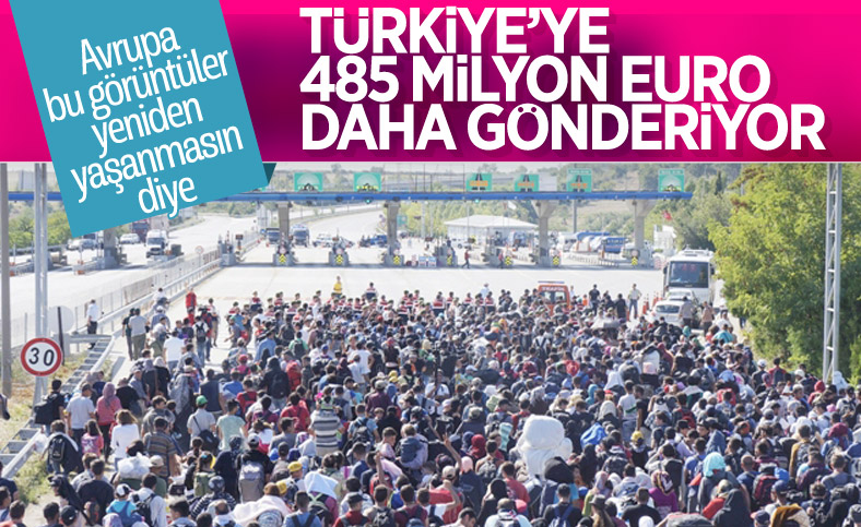AB'den Türkiye'deki sığınmacılara 485 milyon euro yardım