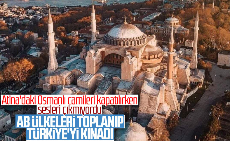AB toplantısında Türkiye'ye Ayasofya eleştirisi