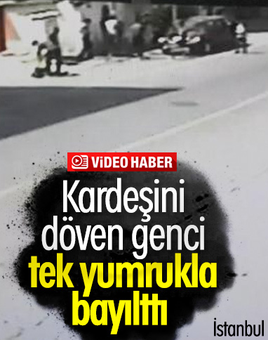 Esenyurt'ta kavga ettiği genci yumrukla bayılttı