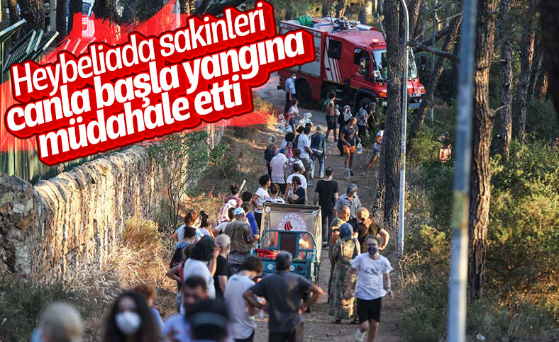 Heybeliada sakinleri: Elleri bacakları yananlar oldu