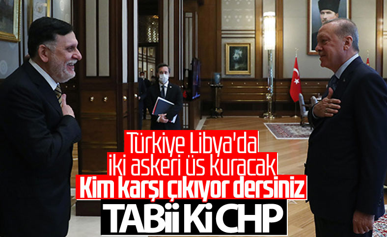 CHP, Libya'da askeri üs kurulmasına karşı çıktı
