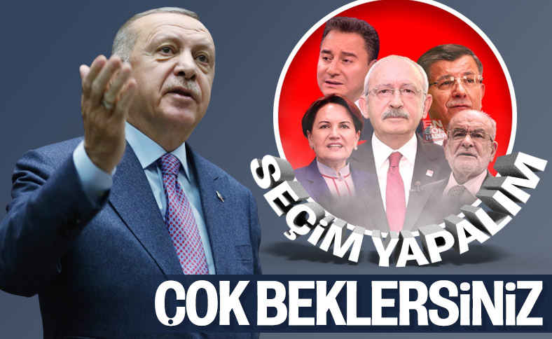 Erdoğan, erken seçim tartışmasına noktayı koydu