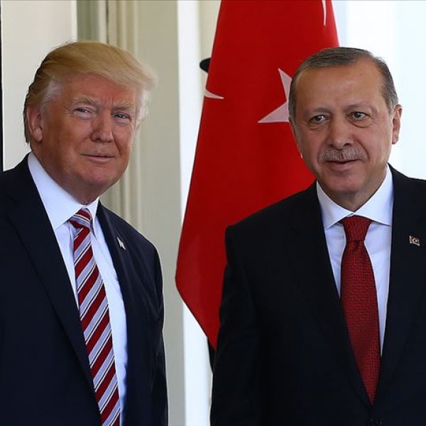 Cumhurbaşkanı Erdoğan, Trump ile görüştü