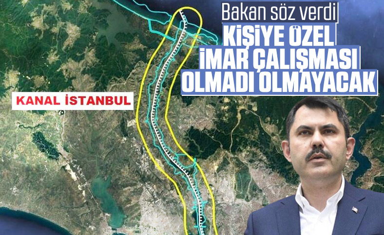 Murat Kurum'dan Kanal İstanbul iddialarına yanıt