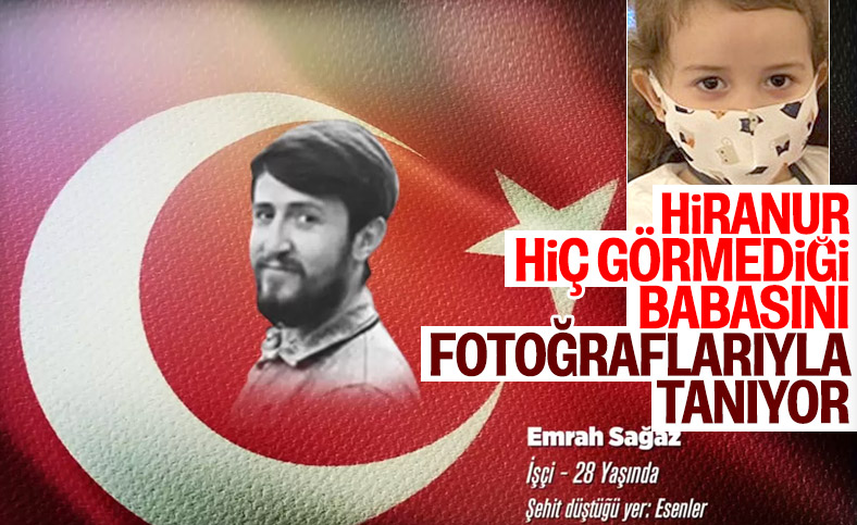 15 Temmuz şehidinin kızı, babasını fotoğraflardan tanıyor