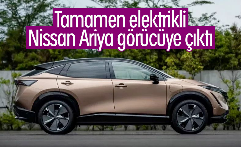 Nissan'ın tamamen elektrikli modeli Ariya tanıtıldı