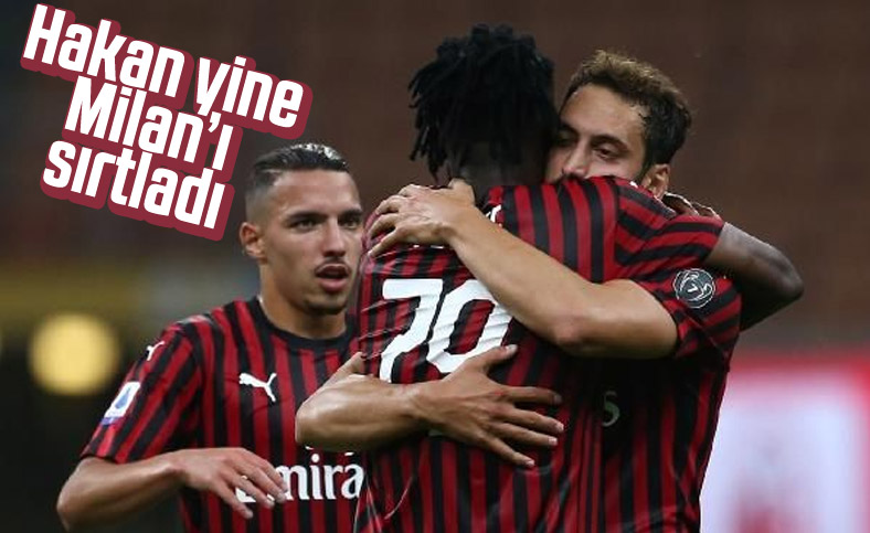 Milan, Hakan Çalhanoğlu'nun gol ve asistleriyle kazandı