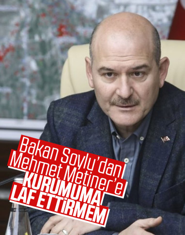 Bakan Soylu'dan Mehmet Metiner'e canlı yayında eleştiri