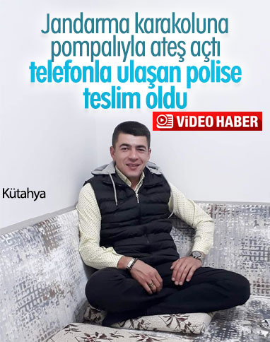 Kütahya’da, jandarma karakoluna silahlı saldırı