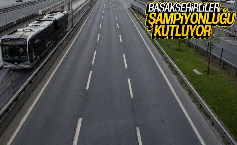 En sessiz şampiyonluk kutlaması