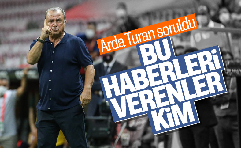 Fatih Terim, Arda Turan haberlerine tepki gösterdi