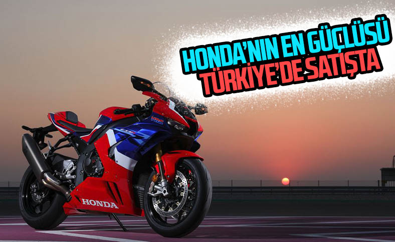 Honda, en güçlü motosiklet modelini ülkemize getirdi