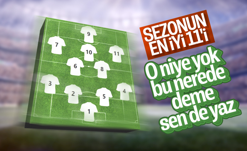 Sezonun en iyi 11'i