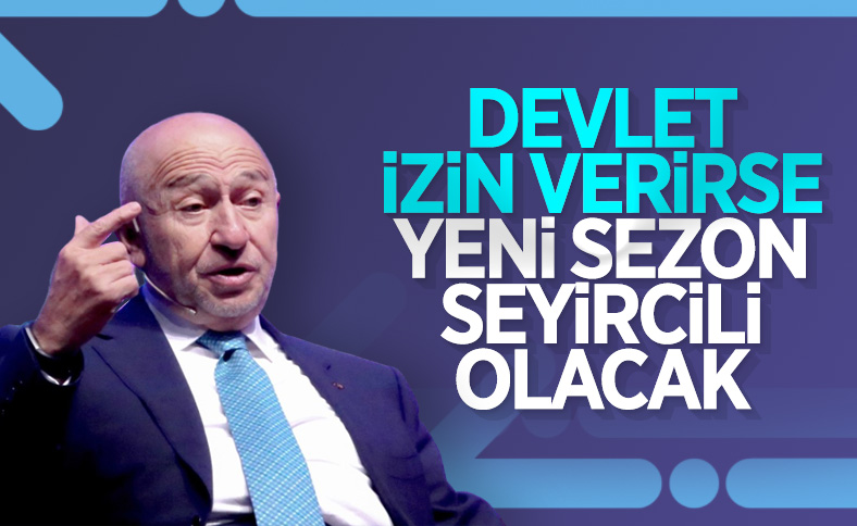 Nihat Özdemir'den 'seyirci' müjdesi