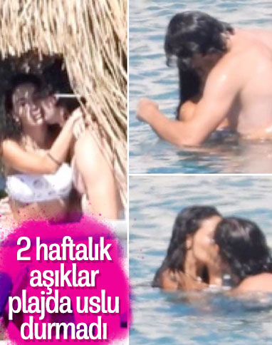 Ebru Şahin ile Cedi Osman'ın romantik tatili