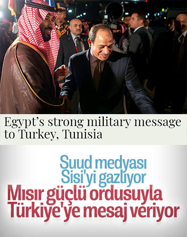 Suud medyasından Sisi'nin Libya kararına destek