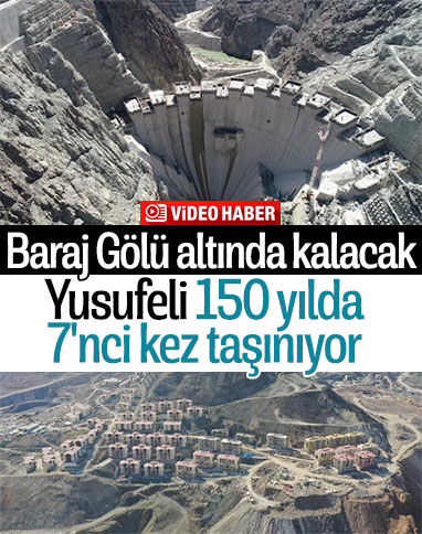 Baraj suyu altında kalacak Yusufeli yeniden inşa ediliyor