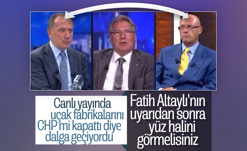 Fatih Altaylı dalga geçmeye çalışırken rezil oldu