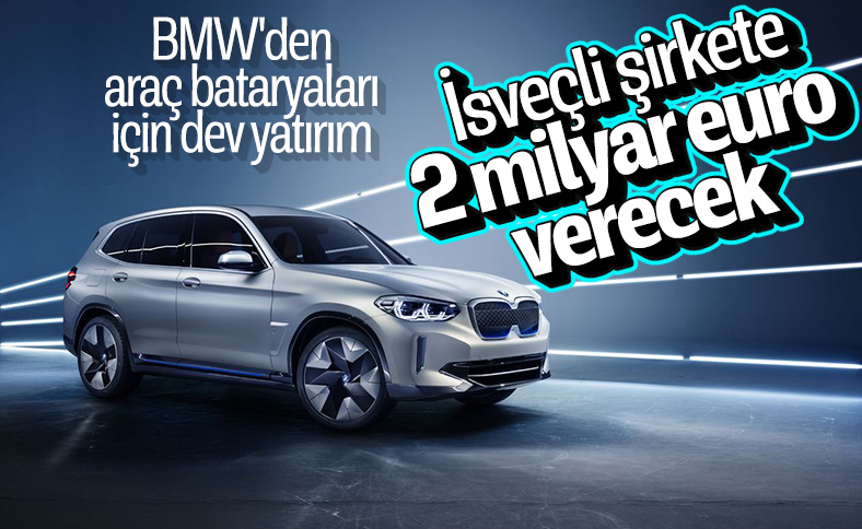 BMW, araç bataryaları için İsveçli şirketle anlaştı