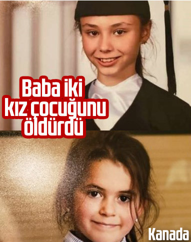 Kanada'da bir babanın iki kızını öldürdüğü ortaya çıktı