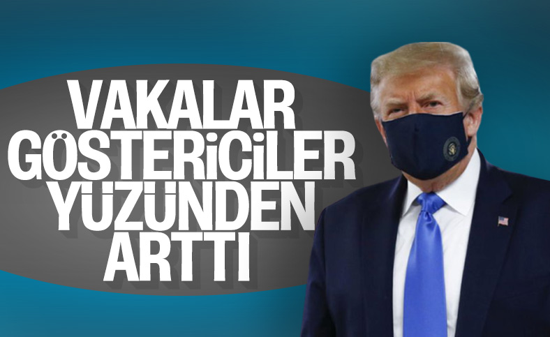 Donald Trump vakaların artışında protestocuları suçladı