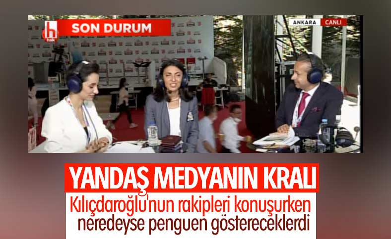 Halk TV'de Kılıçdaroğlu'nun rakipleri görmezden gelindi