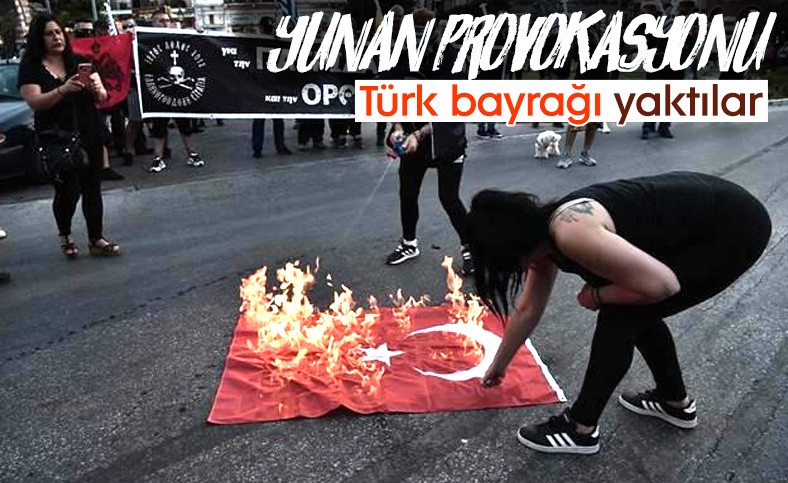 Yunanistan'da Ayasofya'nın açılışını protesto ettiler