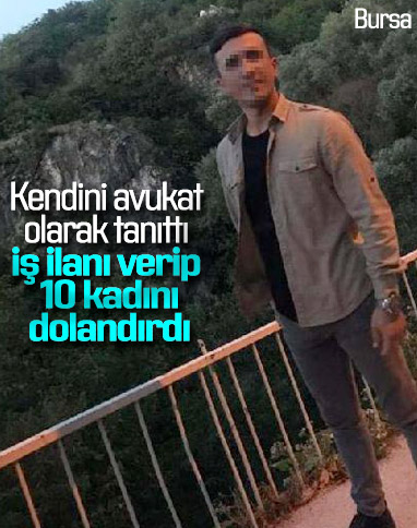 Bursa'da iş ilanıyla dolandırıcılık