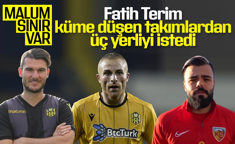 Fatih Terim'in listesindeki 3 Türk futbolcu