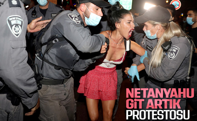 İsrail'de hükümet karşıtı protestolar devam ediyor