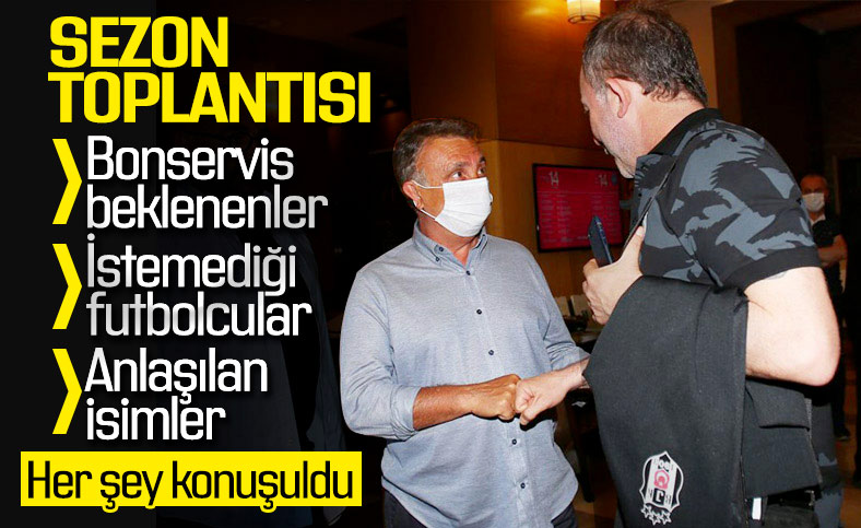 Beşiktaş'ta üç futbolcu satışa çıkarıldı
